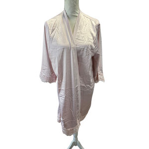 Women's Le Rose Stories Pink Robe M/L
